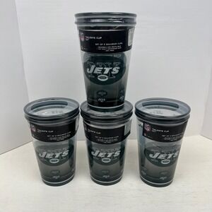 NFL New York Jets 20oz Souvenir Tailgate Cups BPA Free 8 Total
